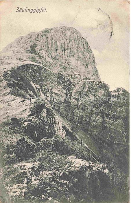 Saeulinghaus Hohenschwangau Bayern Gipfelblick