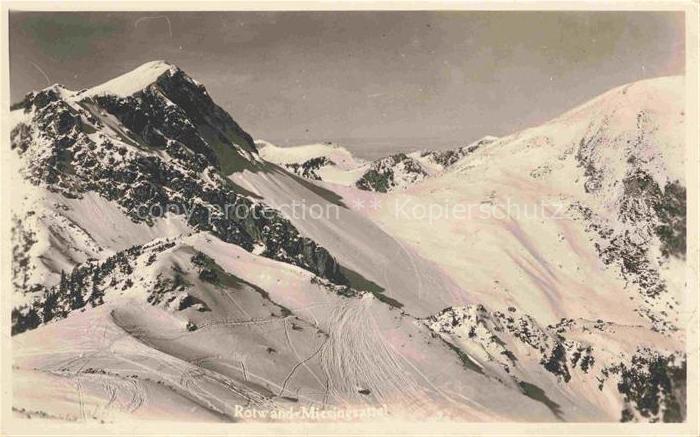 Rotwandgipfel Schliersee Bayern Miesingsattel