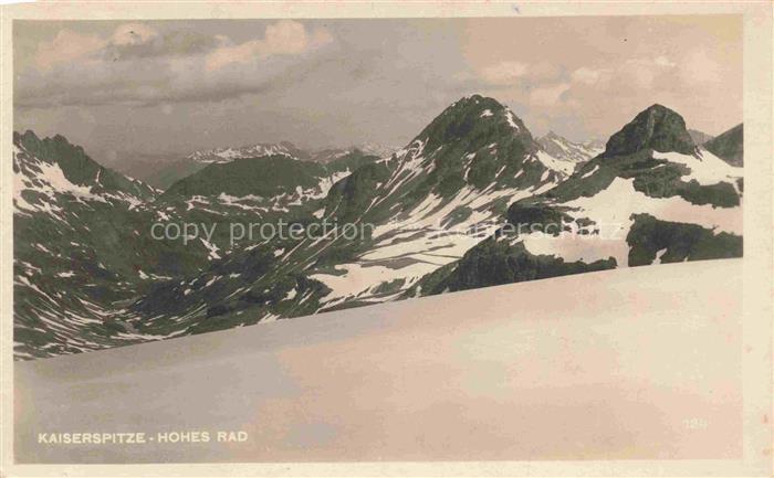 Hohes Rad Wielki Szyszak Vysoke Kolo Riesengebirge PL Kaiserspitze