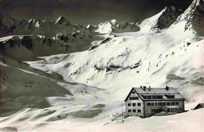 Franz-Sennhuette 2171m Neustift Stubaital Tirol Panorama