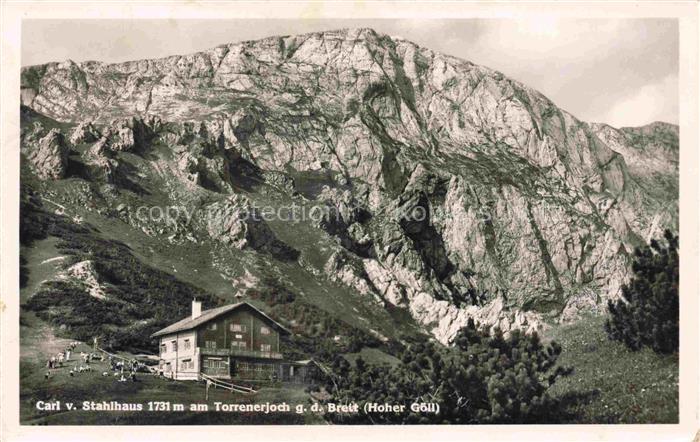 Carl-von-Stahl-Haus 1731m Berchtesgaden mit Breit Hoher Goell