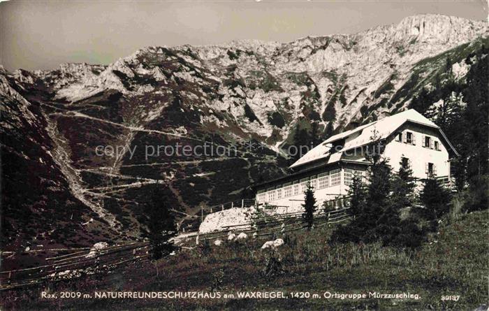 Waxriegel Muerzzuschlag Steiermark AT Naturfreunde Schutzhaus