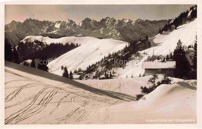 Priener-Huette Prienerhuette 1808m Geigelstein Aschau Bayern am Geigelstein