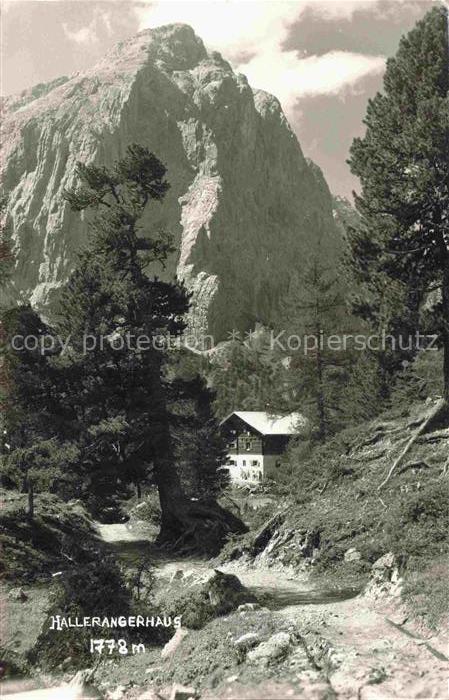 Hallerangerhaus 1790m Karwendel Tirol Panorama