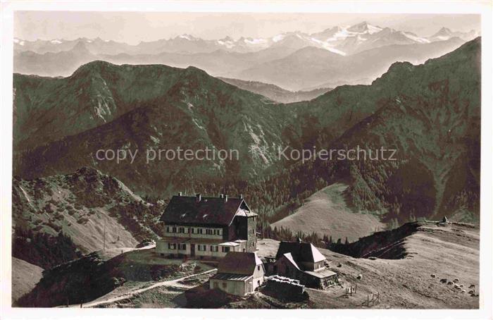 Rotwandhaus 1765m Schliersee Bayern mit Grossvenediger