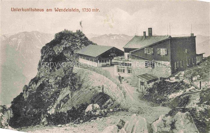 Wendelstein 1839m Bayrischzell Bayern Unterkunftshaus