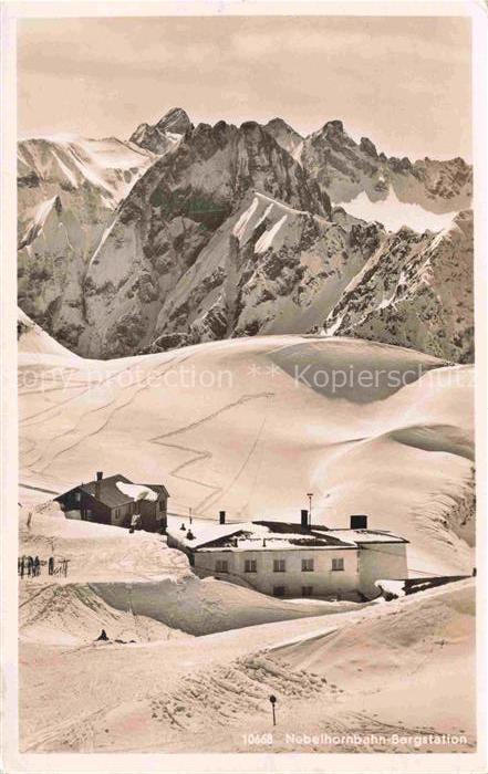 Nebelhornbahn Oberstdorf Bayern Bergstation