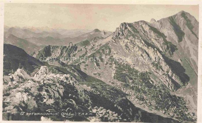 Rotwandhaus 1765m Schliersee Bayern Panorama