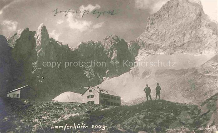 Lamsenhuette Lamsenjochhuette Tirol AT Panorama