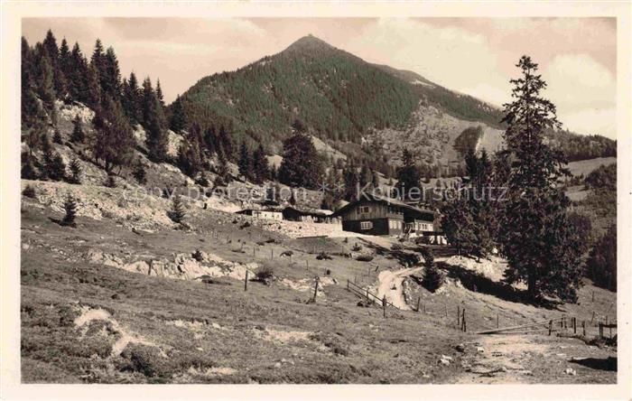 Sillberghaus 1100m Bayrischzell Bayrisch Zell Bayern mit gr Traithen