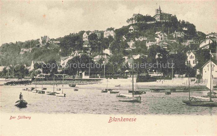 Blankenese Hamburg Der Suellberg