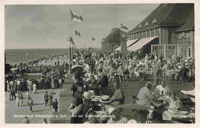 WESTERLAND Sylt Strandpromenade