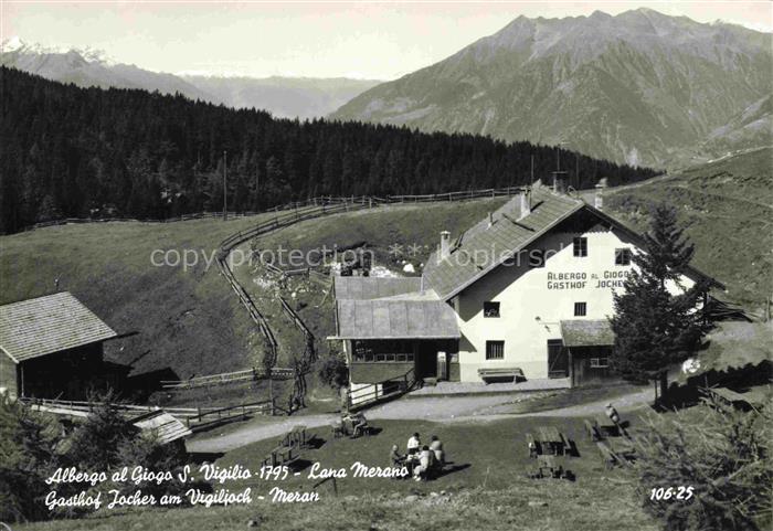 Meran MERANO IT Gasthof Jocher am Vigiljoch