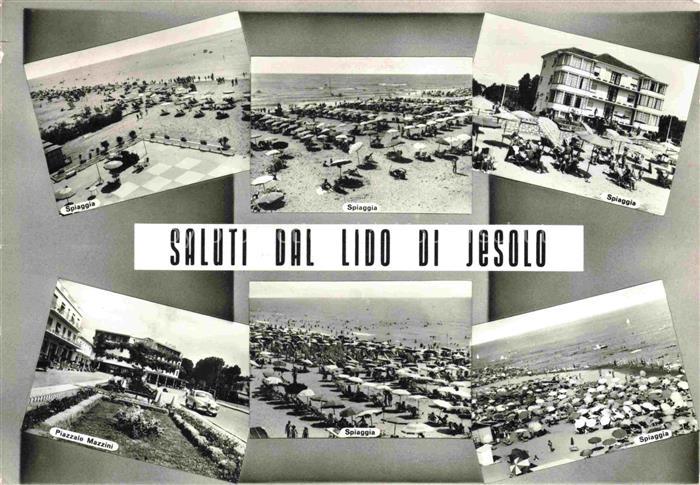 Jesolo Lido Iesolo Veneto IT Spiaggia Piazzale Mazzini