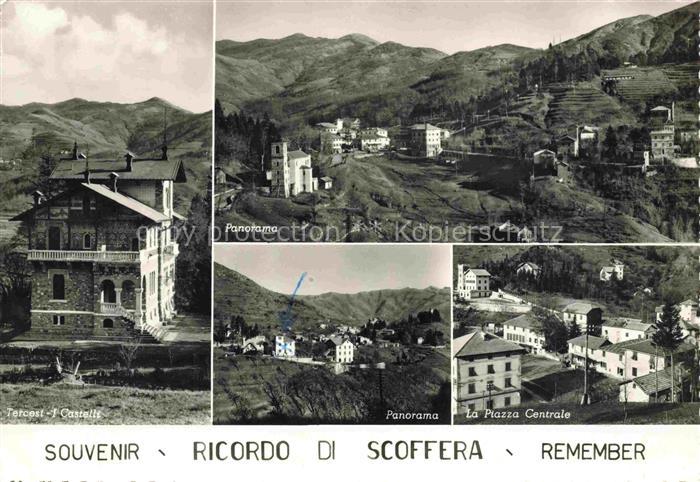 Scoffera Genova Liguria IT Tercesi I Castelli Panorama La Piazza Centrale