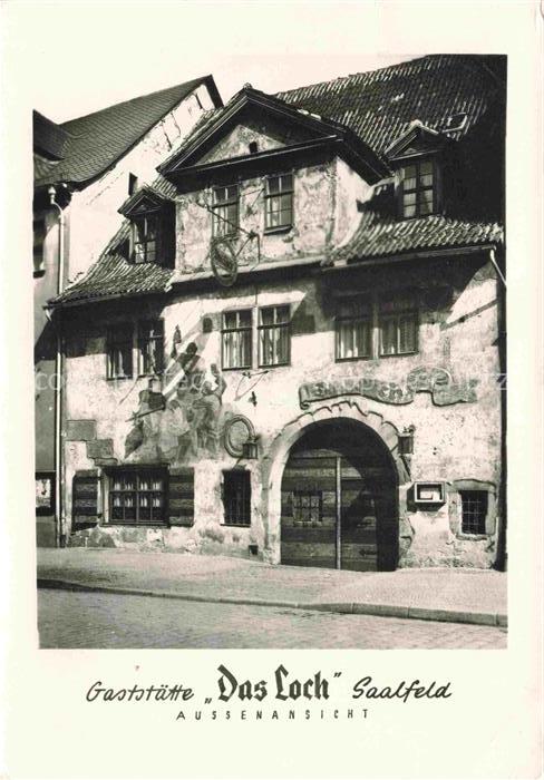 Saalfeld Saale Thueringen Gaststaette Das Loch