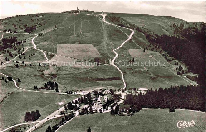 Feldberg 1450m Schwarzwald BW Feldberger-Hof Hotel Seebuck Berggipfel Schwarzwal