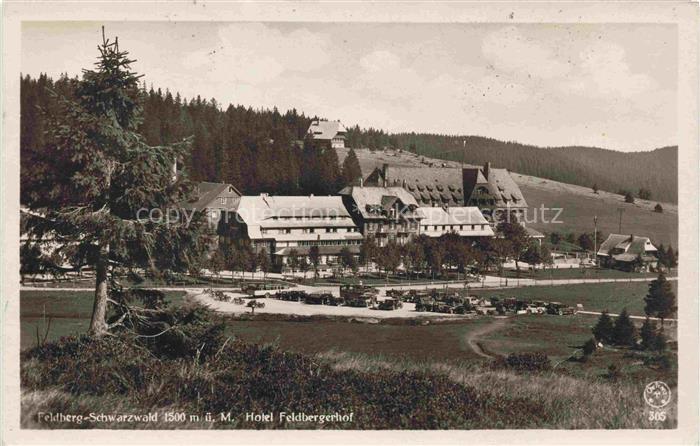 Feldbergerhof Schwarzwald BW Hotel-Feldbergerhof Hotelgebaeude Autos Berghotel T