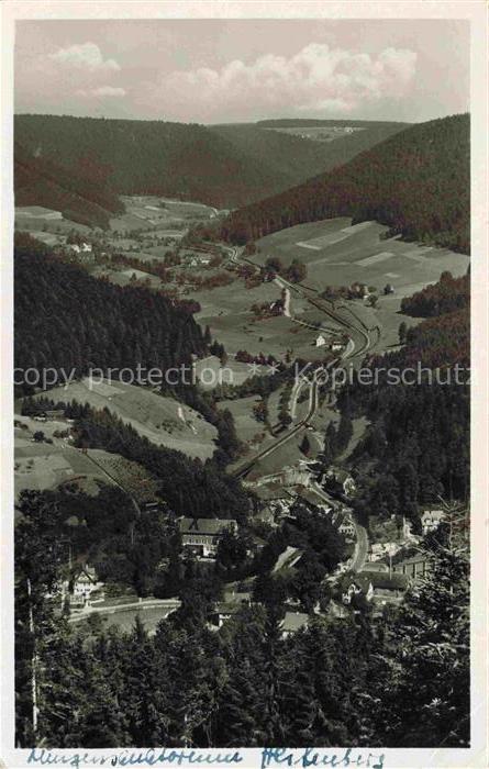 Alpirsbach Freudenstadt BW Ehlenbogental Lungensanatorium-Heilenberg Tal Schwarz