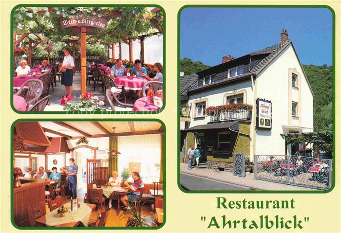 Altenahr Ahrweiler Rheinland-Pfalz Restaurant-Ahrtalblick Wein-und-Biergarten Ga