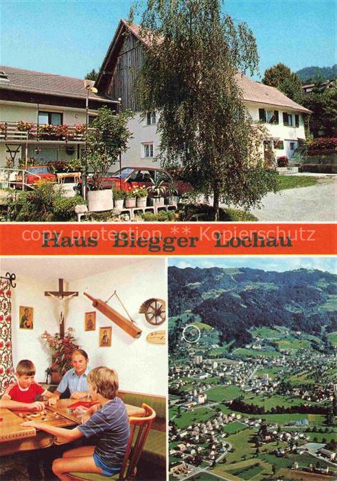 Lochau Vorarlberg Haus-Biegger Bauernhof Ferienwohnung Bodensee Luftaufnahme Bir