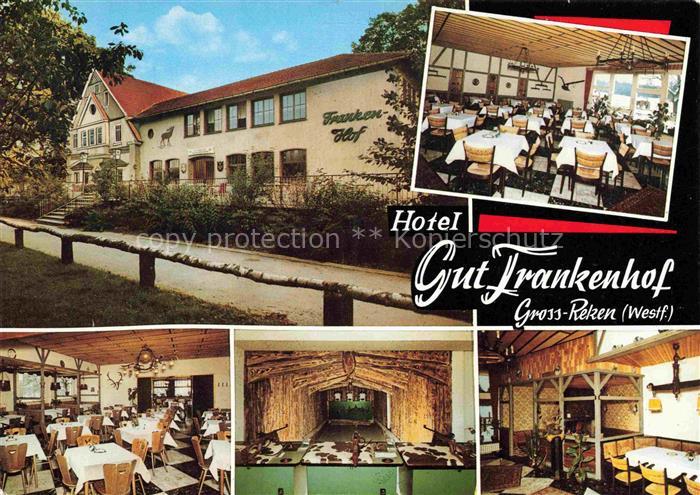 Gross-Reken Grossreken Borken NRW Gut-Frankenhof Hotel Gaststaette Kegelbahn Res