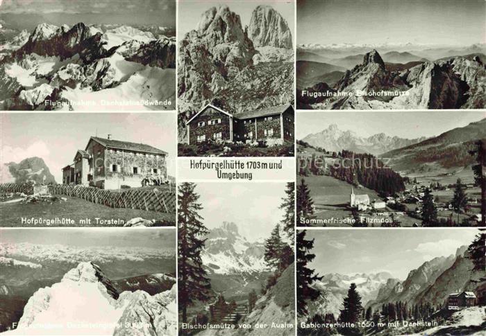 Hofpuerglhuette 1703m Dachstein AT Hofpuergelhuette Dachsteinwaende Bischofsmuet
