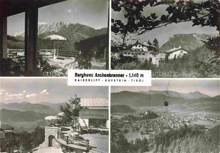 Aschenbrennerhaus 1140m Kufstein Tirol AT Kaiserlift Sessellift Bergpanorama Meh