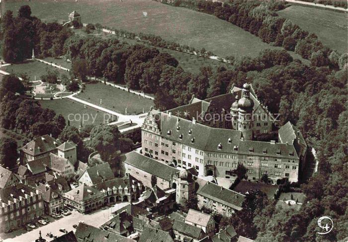 Weikersheim Schloss-Weikersheim Schlossgarten Barockgarten Renaissance-Schloss B