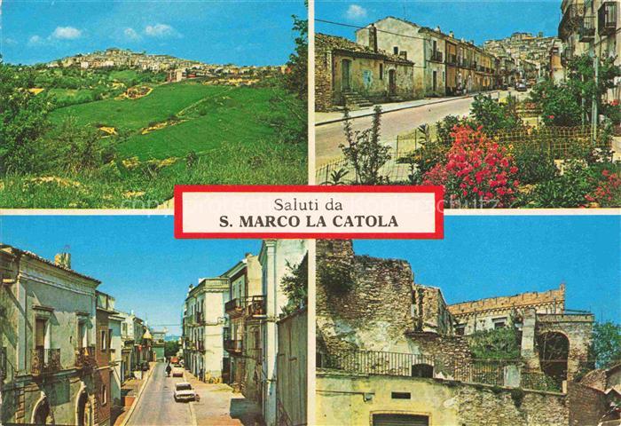 San Marco La Catola FOGGIA Puglia IT Stadtansicht Gasse Oleander Stadttor Ruine