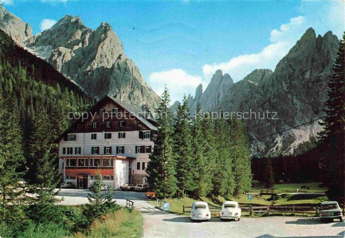 Fischleinboden 1454m Piano Fiscalina Dolomiti IT Hotel-Dolomitenhof Nadelwald Fe