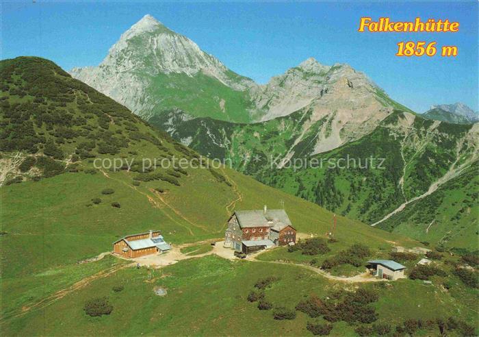 Hinterriss Vomp Tirol AT Falkenhuette Adolf-Sotier-Haus DAV Ahornboden Alpengast