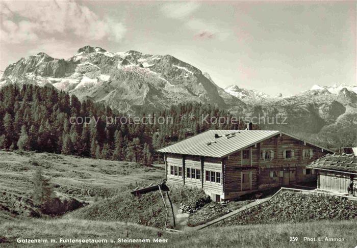 Gotzenalm 1740m Berchtesgaden Bayern Gotzenaim Funtenseetauern Steinernes-Meer A