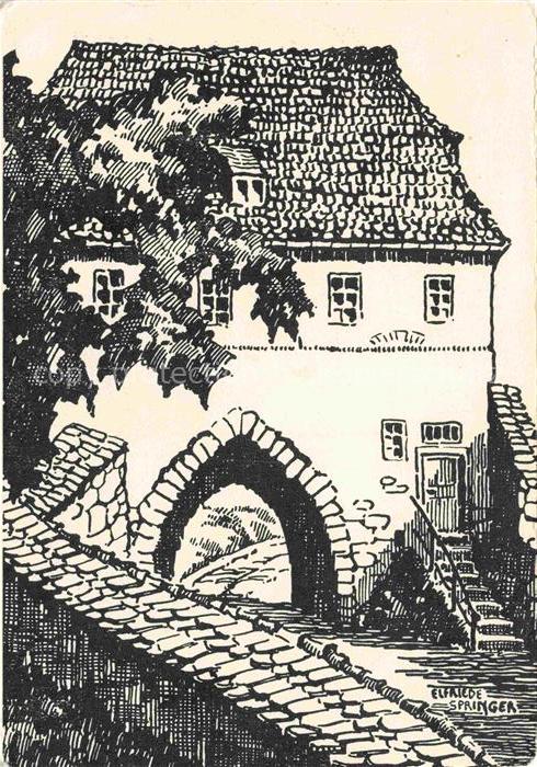 GoeRLITZ  Sachsen Finstertor Stadttor Kopfsteinpflaster Torbogen Zeichnung Altst