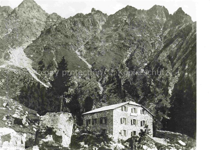 MERANO Meran IT Hochganghaus Rifugio-Vallico Texelgruppe Gruppo-di-Tessa Berghue