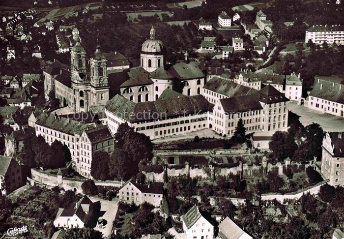 Weingarten Wuerttemberg Basilika Kloster Fliegeraufnahme Barock Kuppel Tuerme Kl