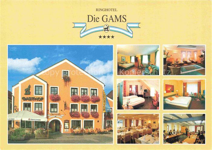 Beilngries Ringhotel-Die-Gams Gasthof Paulaner Blumenfenster Hotelzimmer Restaur