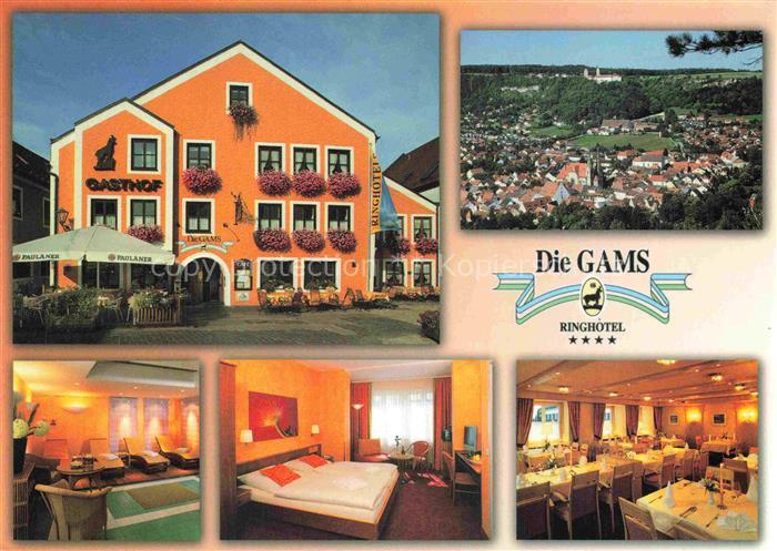 Beilngries Ringhotel-Die-Gams Gasthof Paulaner Blumenfenster Stadtpanorama Hotel