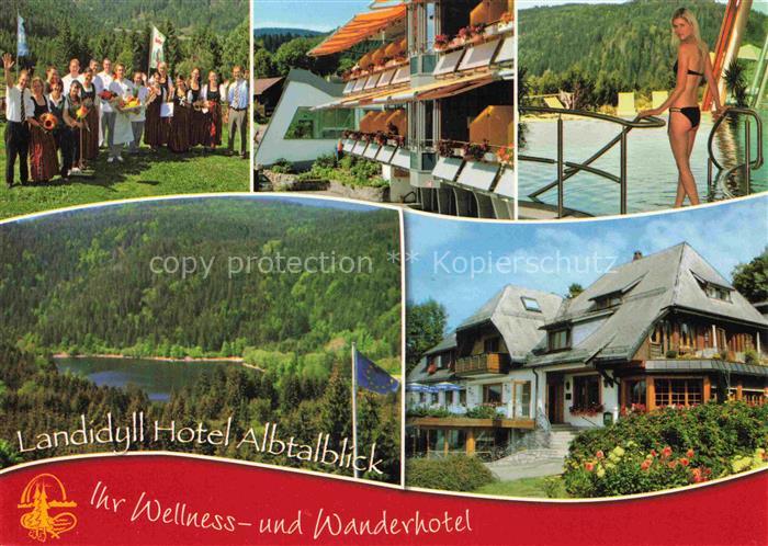 Haeusern Schwarzwald BW Hotel-Albtalblick Wellness-Wanderhotel Hallenbad See Sch
