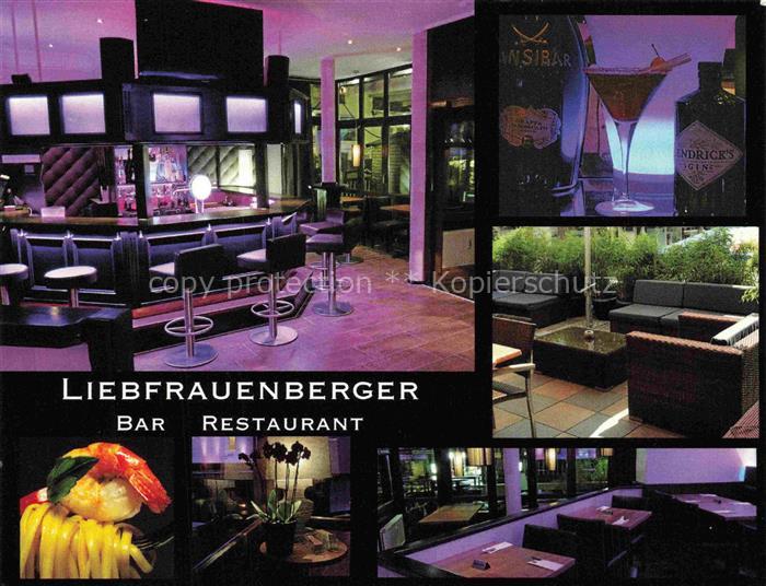 FRANKFURT AM MAIN Liebfrauenberger Bar Restaurant Liebfrauenberg Bar-Innenraum C