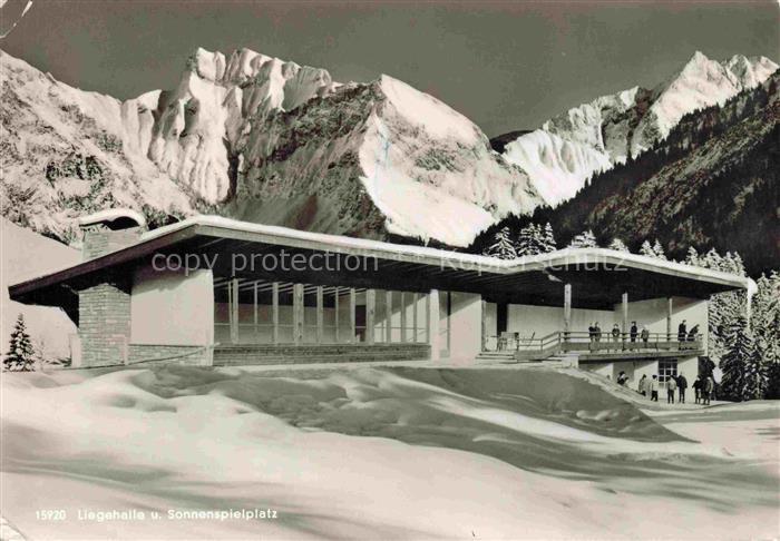 OBERSTDORF Bayern Kinderheim-Dienersberg Liegehalle Sonnenspielplatz Winterlands