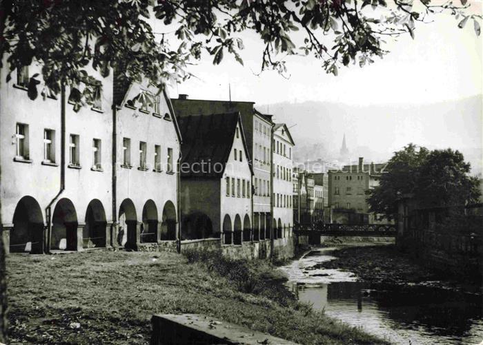 Nowa Ruda Neurode PL Kamieniczki-Arkaden Buergerhauser-XVII-XVIII-Jahrhundert Fl