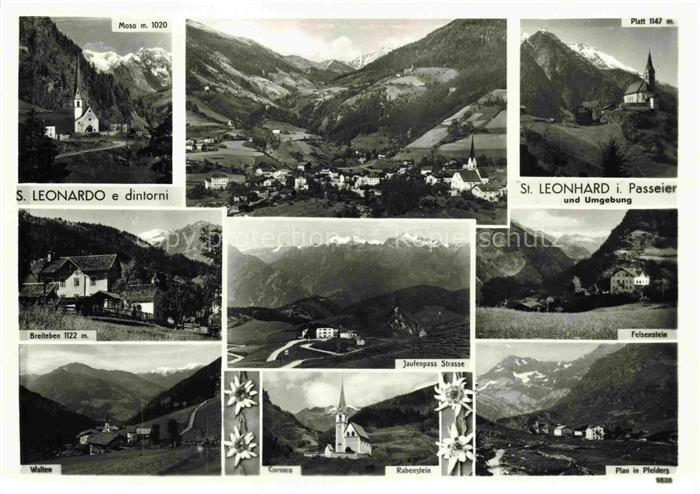 San Leonardo in Passiria St Leonhard in Passeier Bolzano IT Passeiertal Jaufenpa