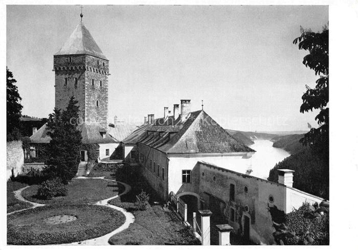 Schloss Neuhaus Paderborn NRW Schloss-Neuhaus Wehrturm Schlosshof Donau Flusstal
