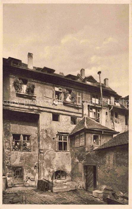 WueRZBURG Bayern Hof zum grossen Propst Gerlach Ursulinergasse Malerische Winkel
