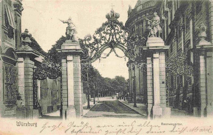 WueRZBURG Bayern Rennwegertor