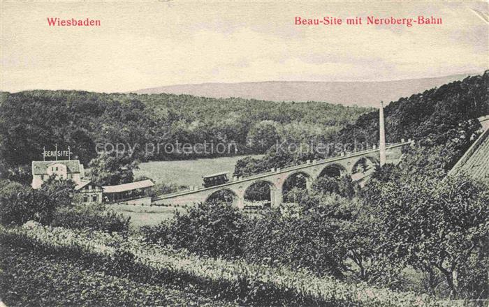 WIESBADEN Beau-Site mit Neroberg-Bahn