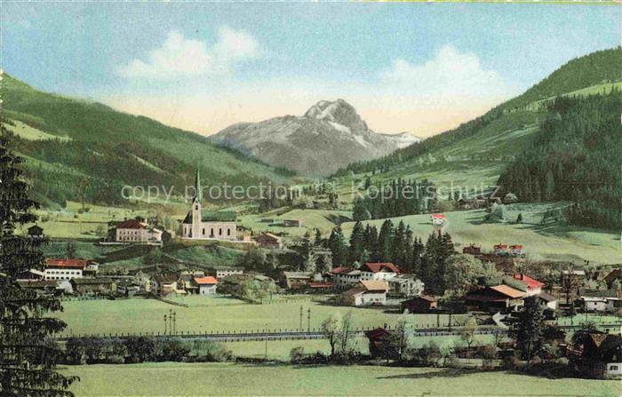 Kirchberg Tirol AT Panorama Blick gegen Rettenstein