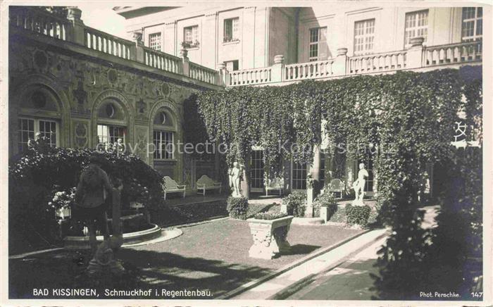 BAD KIssINGEN Schmuckhof im Regentenbau