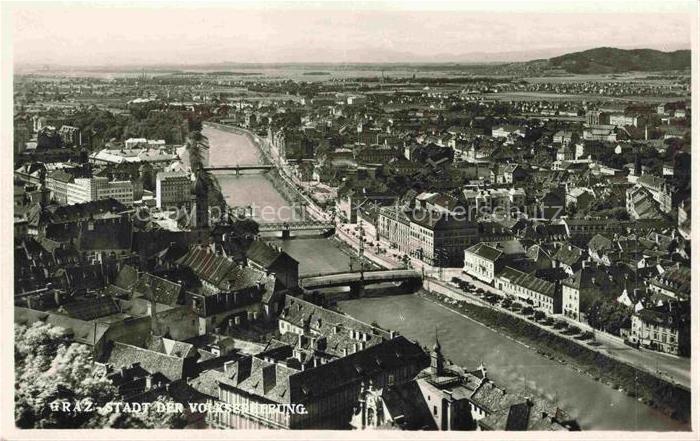 GRAZ  Steiermark AT Panorama Stadt der Volkserhebung